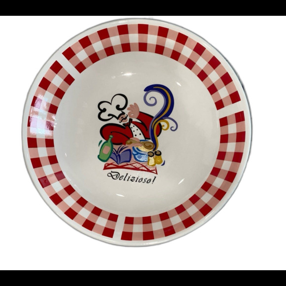 Delizioso! Tabletop Pasta Bowl. Approximately 12” x2.5”. - Picture 1 of 10